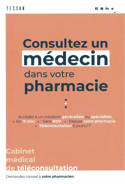 Borne teleconsultation Tessan